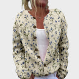 Beatrice - Autumn Floral Cardigan