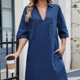 Rosie | Casual Denim Dress