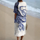 Marta - Ocean-Inspired Dress