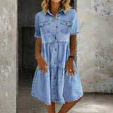Sienna | Smart Casual Denim Dress