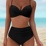 Diana - Elegant High-Waisted Bikini