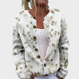 Sara - Autumn Floral Cardigan