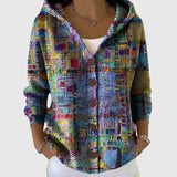 Philomène - Comfortable Hooded Knit Cardigan
