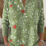 Sofía | Christmas Sweater with Buttons