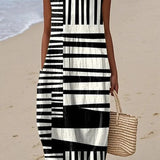 Cayetana - Stylish Graphic Dress