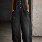 Amelia | Vintage Cotton Dungarees