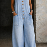 Amelia | Vintage Cotton Dungarees