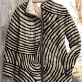 Dagmar – Quilted Jacket with Zebra Print