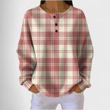 Emilie – Pink Check Jumper