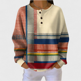 Mille – Jumper with Colourful Striped Pattern