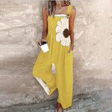 Comfortable Printed Dungarees