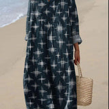 Margarita - Bohemian Dress with Star Print