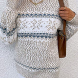 Elegant Snowflake Jumper
