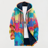 Emery | Sweatshirt with Colourful Artistic Pattern