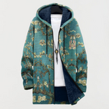 Robin | Artistic Floral Design Coat