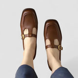 Blanche - Orthopaedic T-Strap Mary Jane Shoes