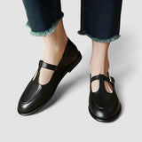 Blandine - Low-Heeled Orthopaedic Mary Jane Shoes