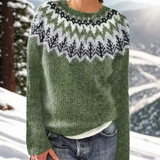Noemi – Warm Jumper with Classic Winter Details