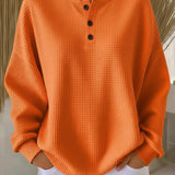 Brisa | Waffle Textured Knit Sweater