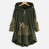 Vanda | Warm and Soft Jacket, as Hugable as a Teddy Bear