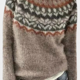Jolessa Nordic Pattern Knit Jumper