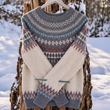 Sara – Soft Winter Jumper with Classic Shoulder Pattern