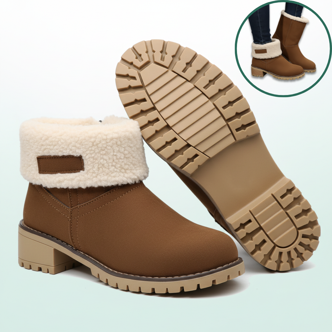 Almira™ Winter Ankle Boot with Heel