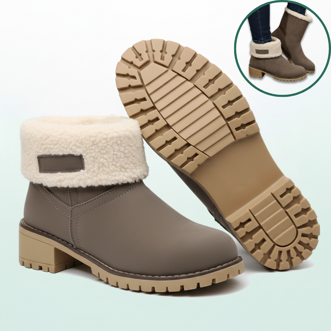 Almira™ Winter Ankle Boot with Heel