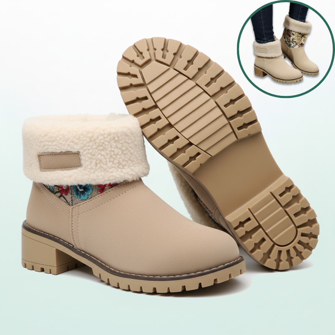 Almira™ Winter Ankle Boot with Heel