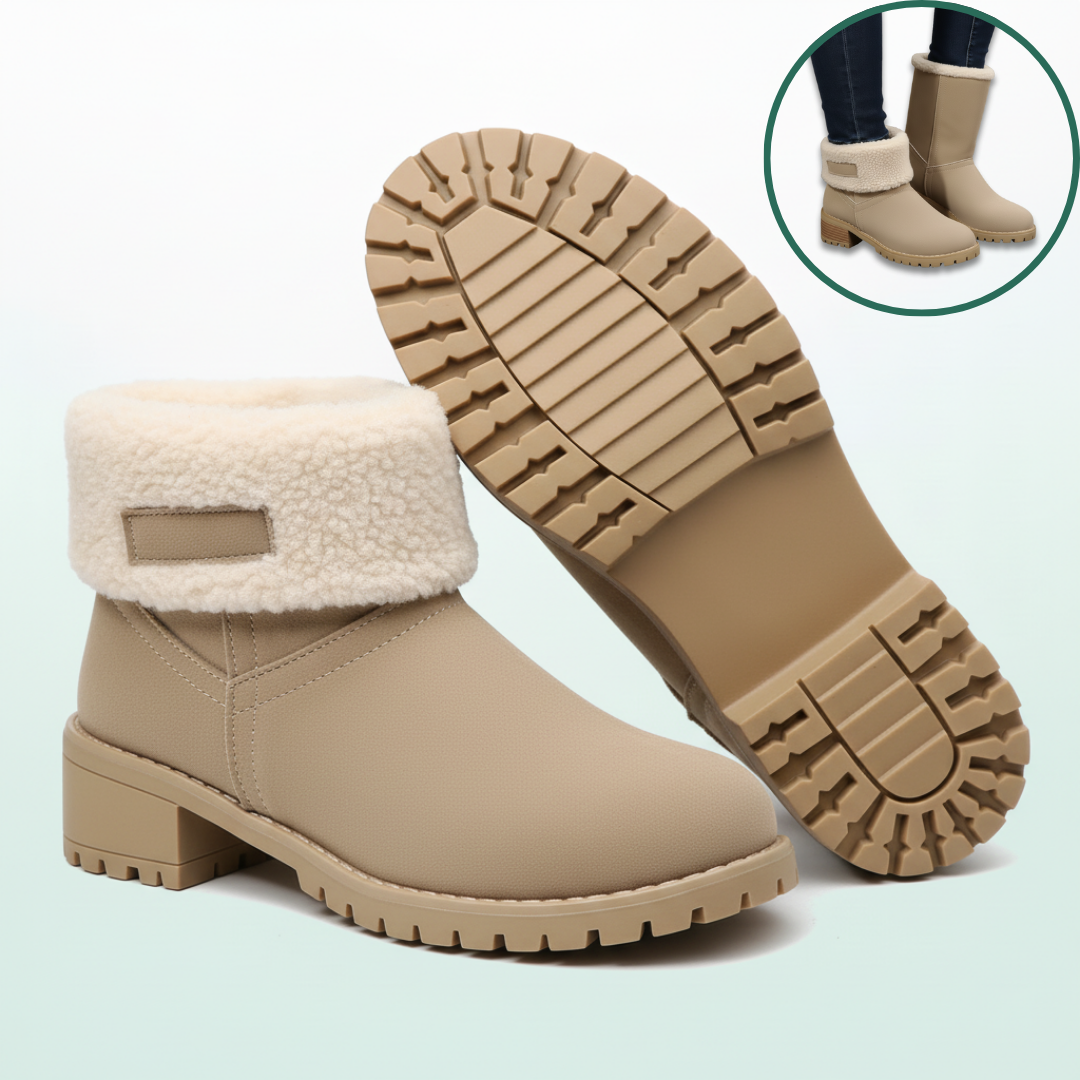 Almira™ Winter Ankle Boot with Heel
